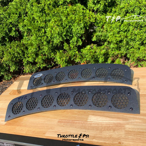 Rear Window Vents Evo X w Mesh & Filter